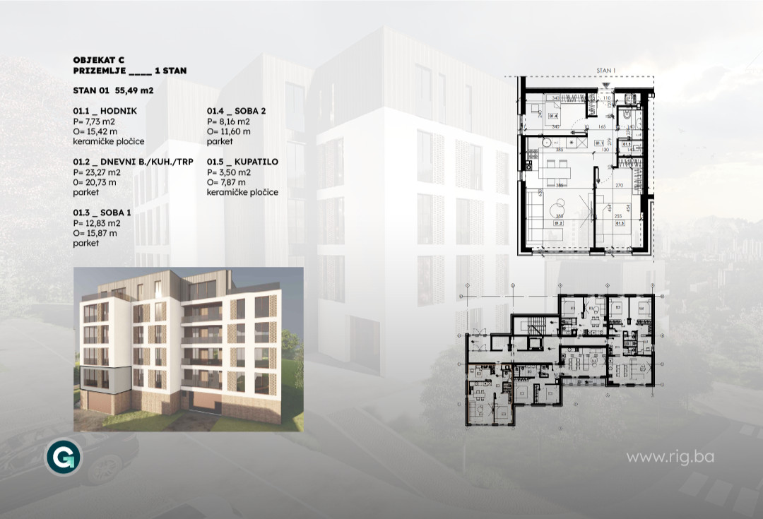 TROSOBAN STAN / BREKA HILLS RESIDENCE / PRODAJA 14