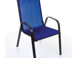 STOLICA METAL-TEKSTIL 92 CM S/B MEDITERRANNA