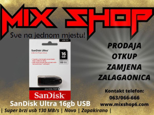 San Disk Ultra 3.0 16GB 130MB/s Super Brzi Flash Drive fast stik