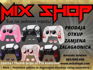 Sony Playstation 5 PS5 DualSense Kontroler+Analog Zaštita Gamepad