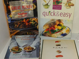 4 KUHARA NA ENGLESKOM - GREAT FOOD,GOOD FOOD+QUICK&EASY+SUSHI..