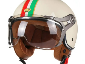 Kaciga za motor Vespu Vespa Jet sa vizirom L 59-60cm