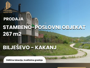 Poslovno-stanbeni prostor Kakanj / Bilješevo 267m2