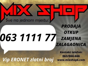 *063-1111-77* ERONET GOLD ZLATNI BROJ TOP VIP BROJEVI