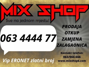 *063-4444-77* ERONET GOLD ZLATNI BROJ TOP VIP BROJEVI Extra br.