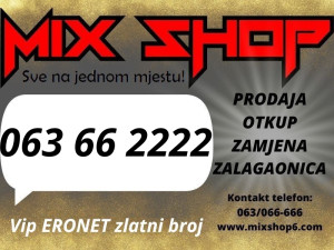 *063-66-2222* ERONET GOLD ZLATNI BROJ TOP VIP BROJEVI Extra br.