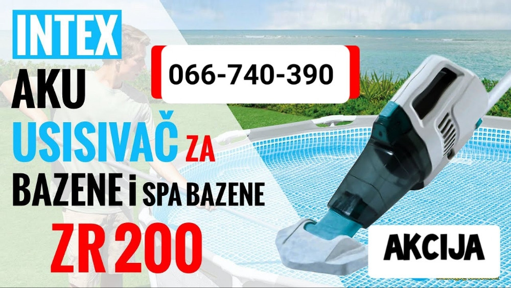Intex cistac ZR200 ZR100 bazena robot usisivac AKU 066 740 390