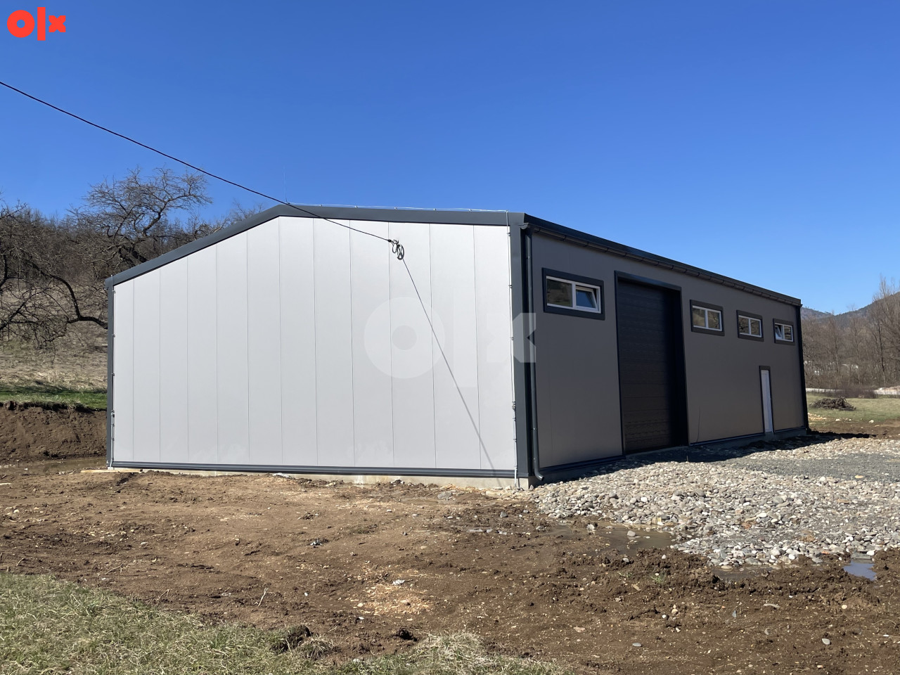 Metalna konstrukcija 20x12x4m 4
