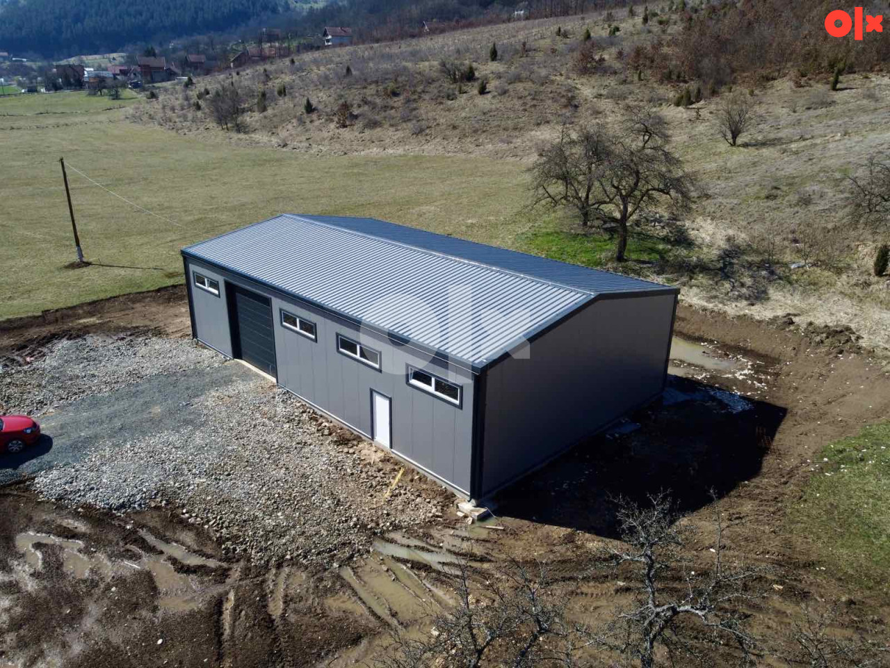 Metalna konstrukcija 20x12x4m 8