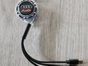 USB kabal 3 u 1 'Audi' i auto punjač 'Audi'