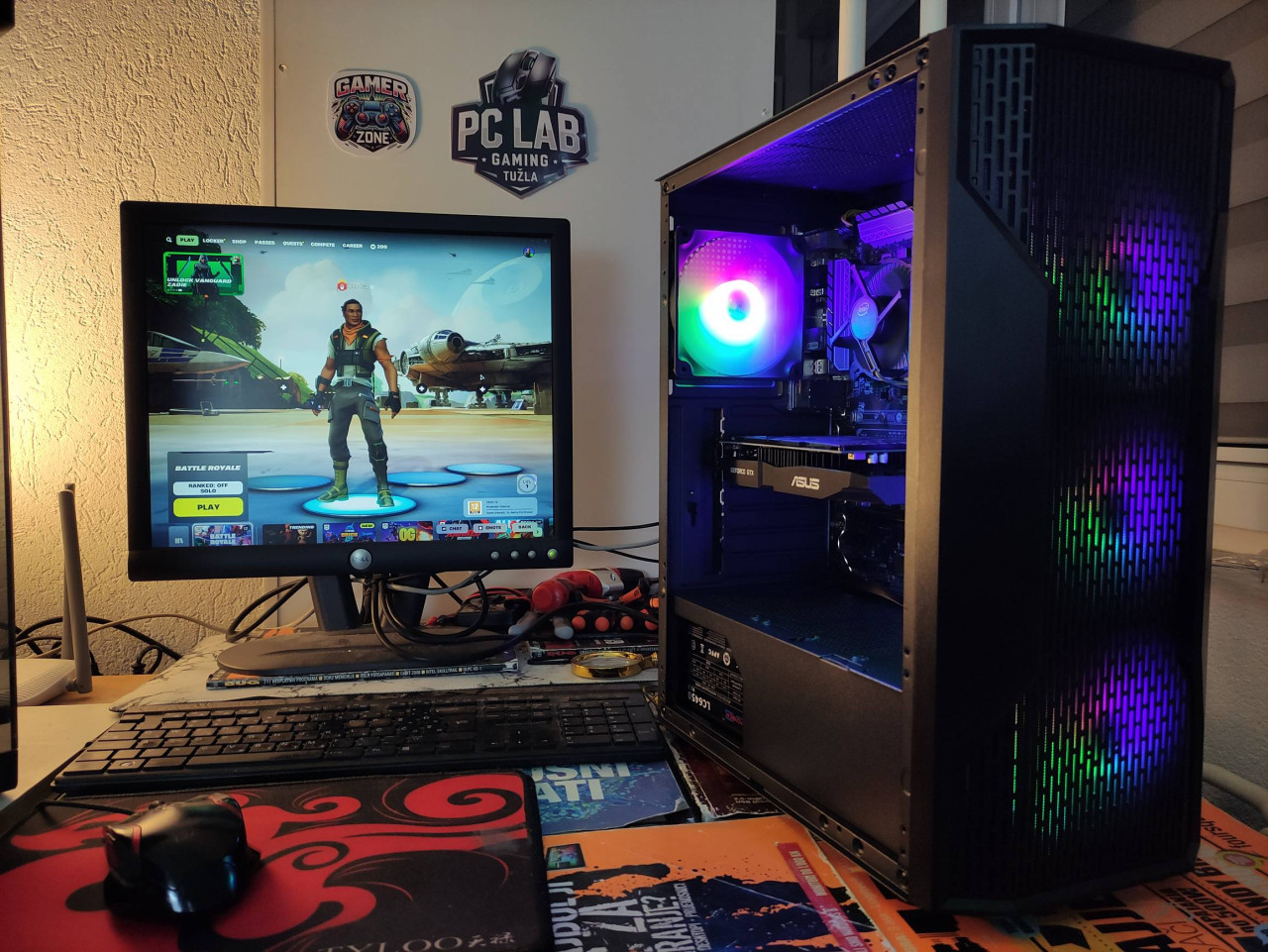 COUGAR MSI i5 6600 32GB GTX 1050 Ti OC SSHDD 2TB
