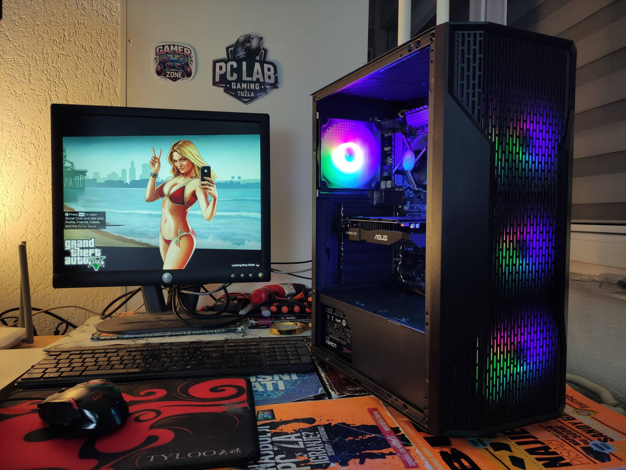 COUGAR MSI i5 6600 32GB GTX 1050 Ti OC SSHDD 2TB