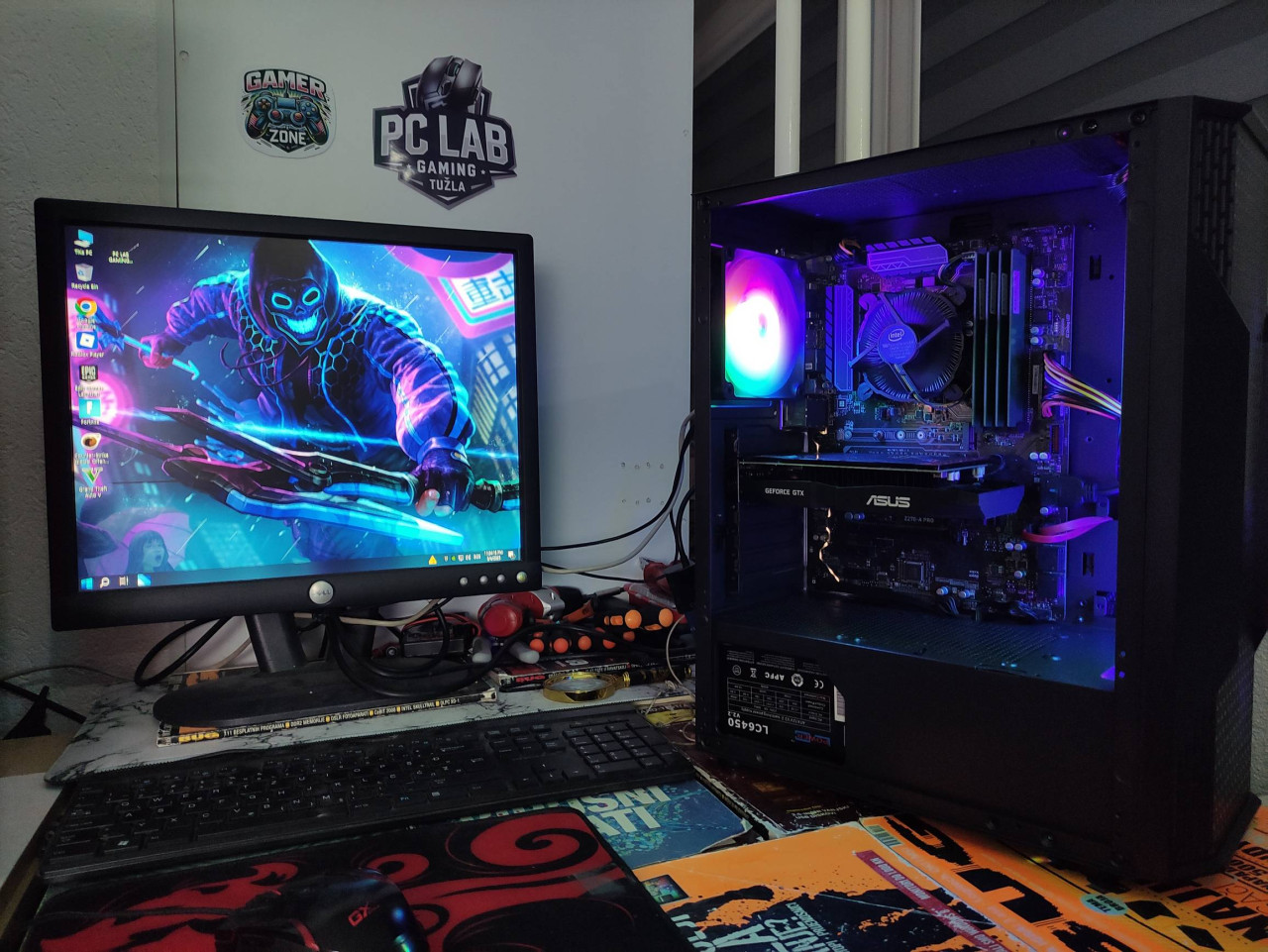 COUGAR MSI i5 6600 32GB GTX 1050 Ti OC SSHDD 2TB