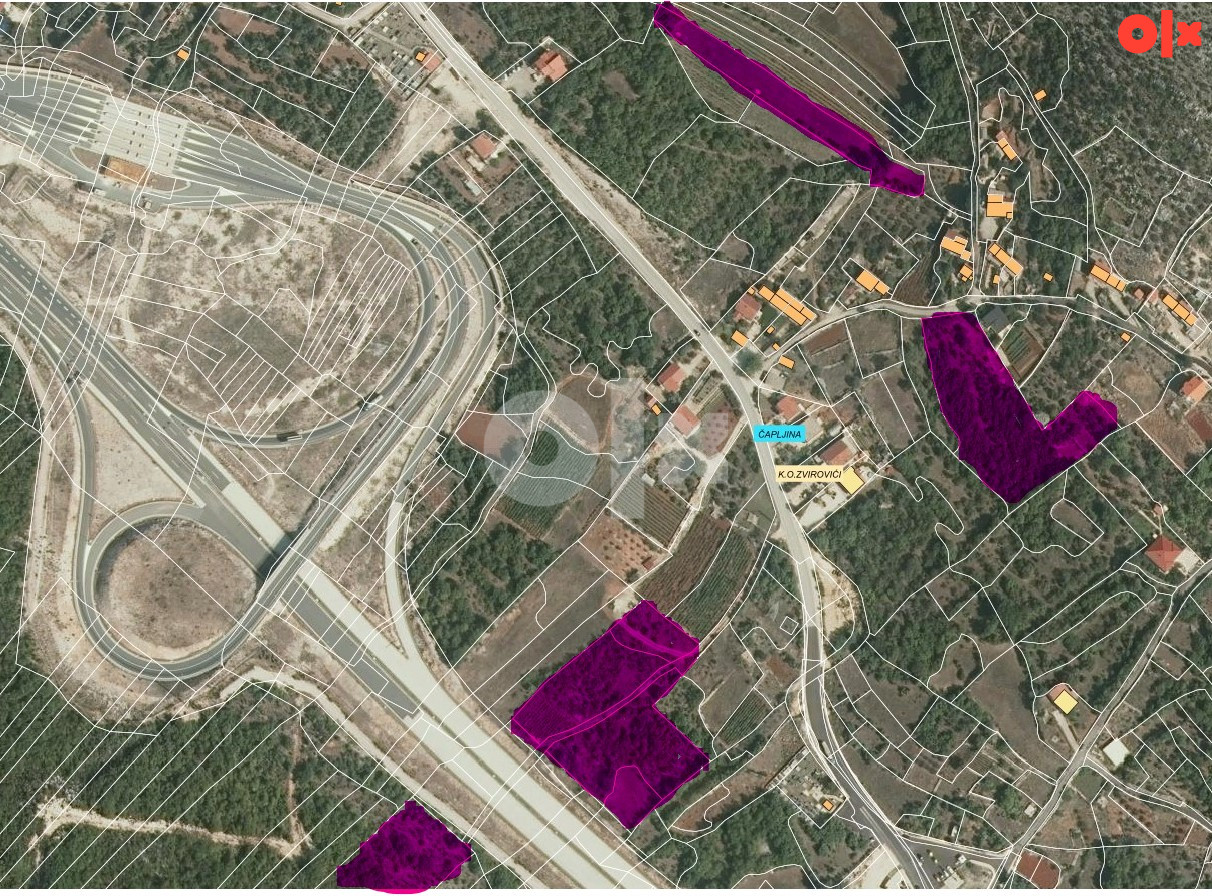 Zemljište Čapljina/Zvirovići 7240m2 2