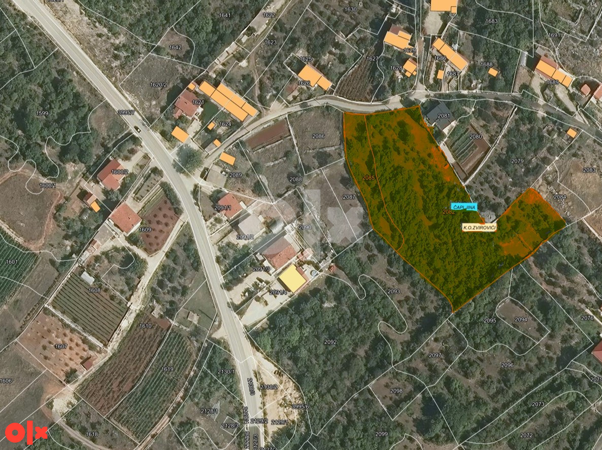 Zemljište Čapljina/Zvirovići 7240m2