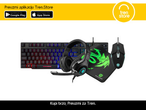 Gaming set Good Game Tastatura, Miš, Slušalice i podloga za miš
