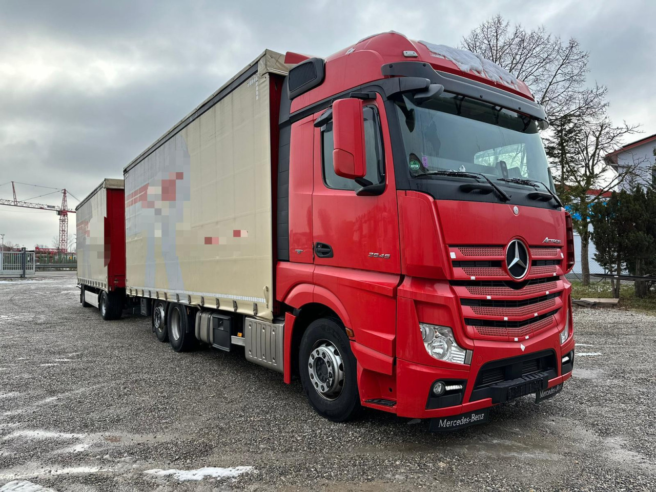 KAMION MERCEDES AKTROS 2545  BIGSPACE,PRATEĆA
