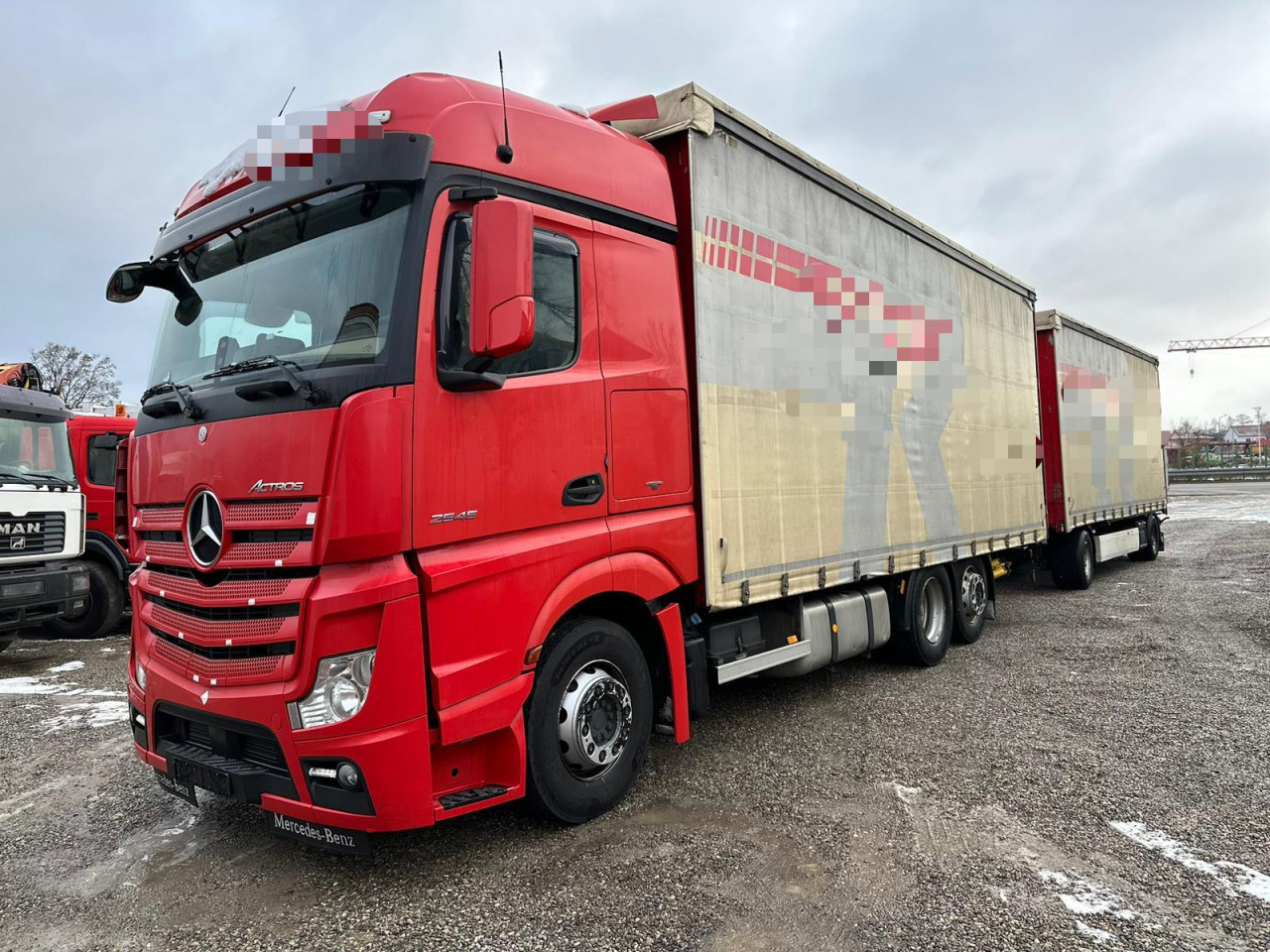 KAMION MERCEDES AKTROS 2545  BIGSPACE,PRATEĆA
