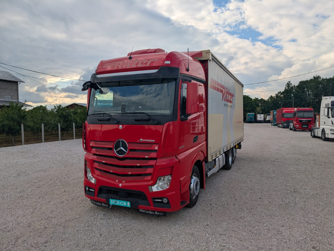 KAMION MERCEDES AKTROS 2545  BIGSPACE,PRATEĆA