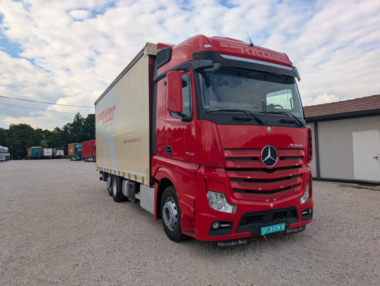 KAMION MERCEDES AKTROS 2545  BIGSPACE,PRATEĆA