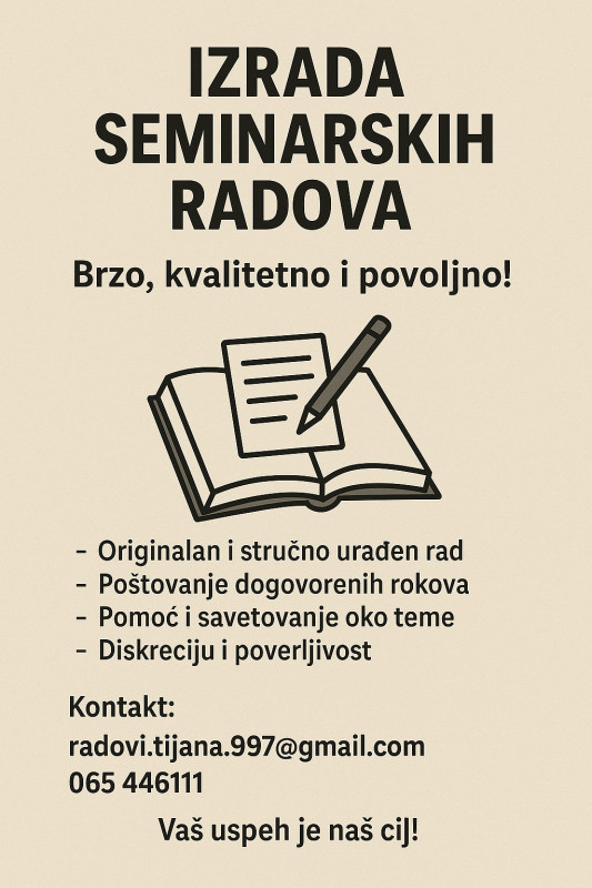 SEMINARSKI RADOVI