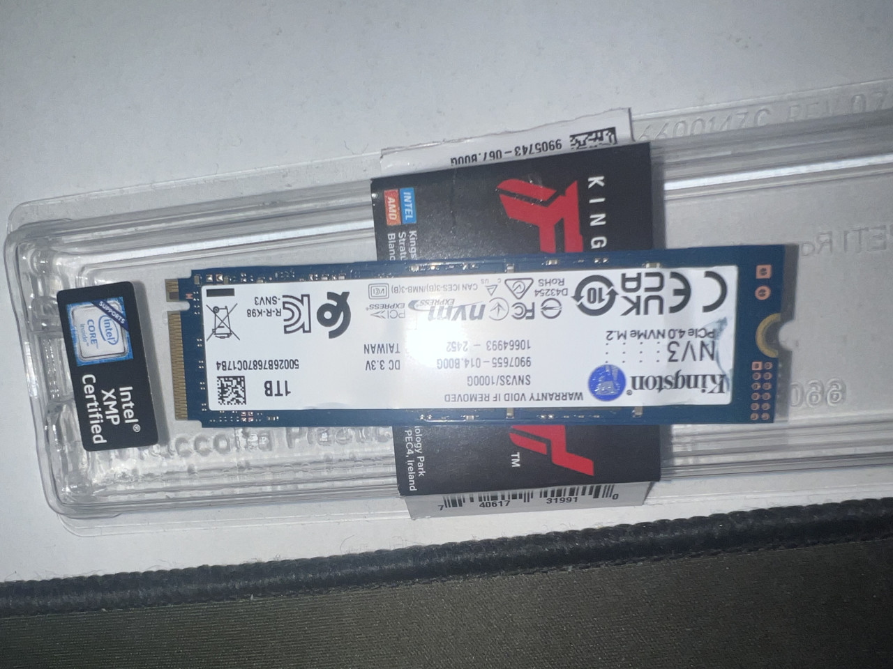 Kingston SSD 1TB NV3 M2