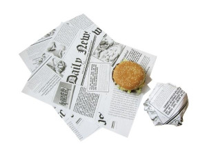 Papirni podmetač za burgere