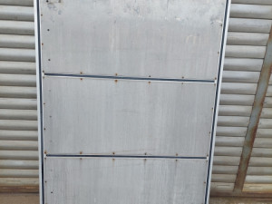 aluminijska tabla vrata poklopac 153x109cm