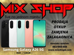 Samsung Galaxy A26 5G 4/128GB *Garancija*Zamjena*Razne boje* 4GB