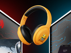 Slušalice Transformers TF-G06 bluetooth, žute