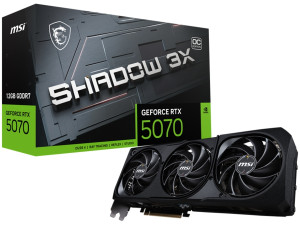 AKCIJA MSI SHADOW 3X OC GeForce RTX 5070 12GB