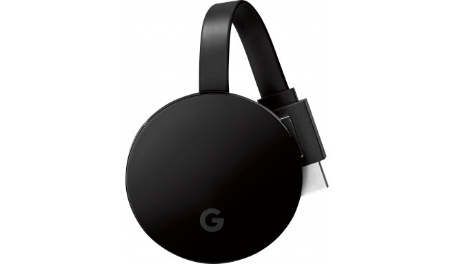 Google Chromecast Ultra 4K- black