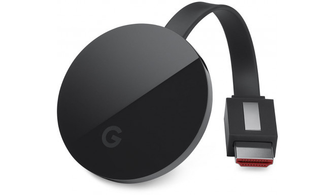 Google Chromecast Ultra 4K- black