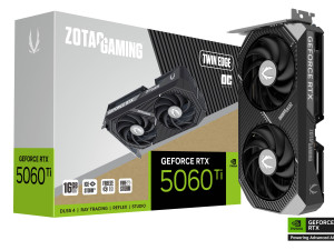 ZOTAC Twin Edge OC RTX 5060 Ti 16GB GDDR7