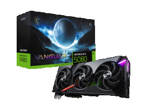 MSI VANGUARD SOC GeForce RTX 5080 16GB GDDR7