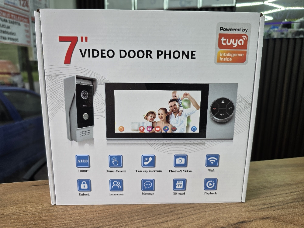 VIDEO INTERFON  TOUCH 7" APP KONTROLA