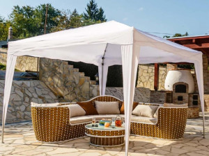 Tenda paviljon sator 3x3m bijeli