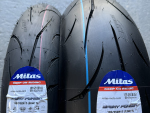Guma Mitas Sport Force + 180/55/R17 za Motor 180 55 17