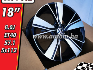 Alu felge VW Volkswagen 18 Golf Passat 5 6 7 8 9