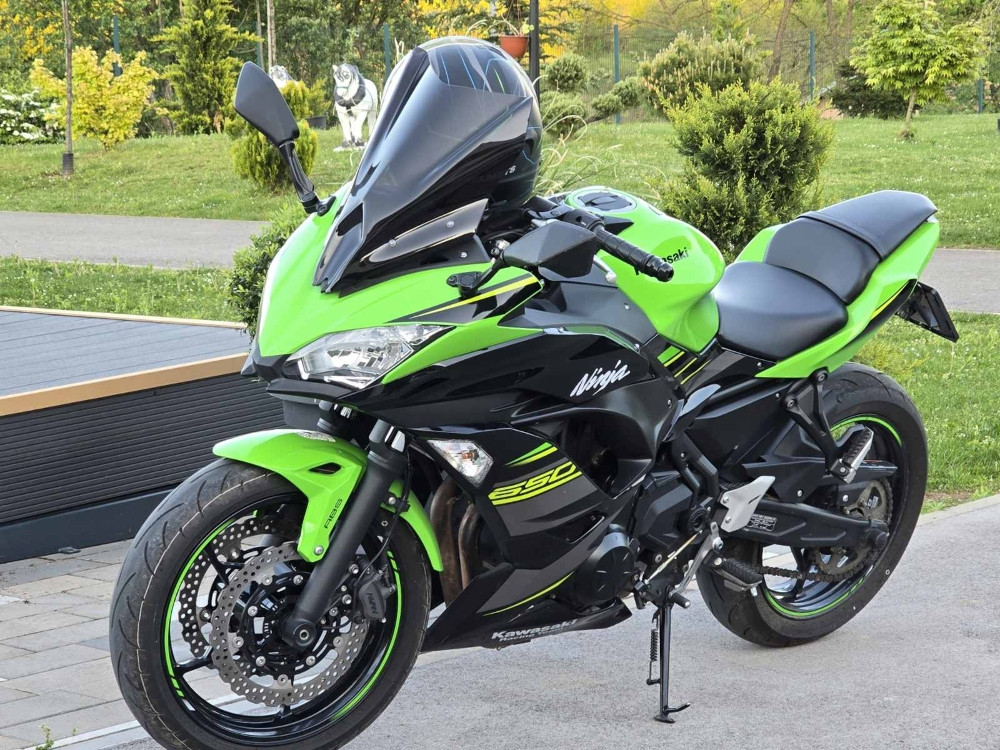 Motocikl Kawasaki Ninja 650, 2018.g.p.