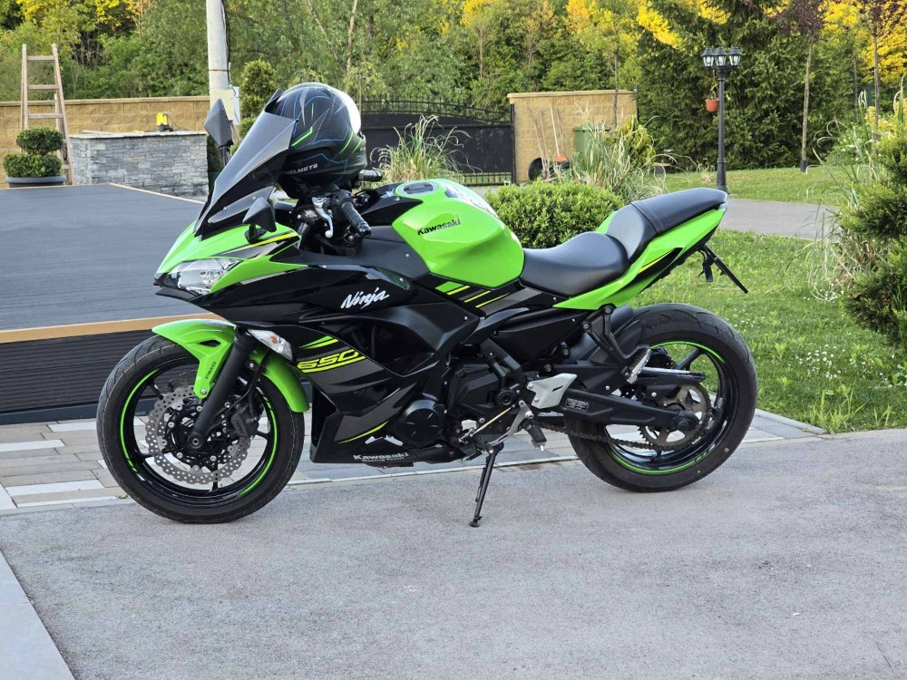 Motocikl Kawasaki Ninja 650, 2018.g.p.