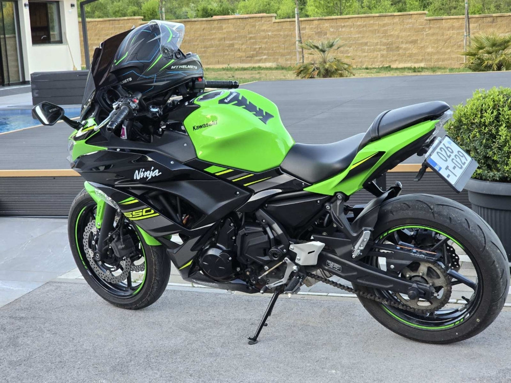 Motocikl Kawasaki Ninja 650, 2018.g.p.