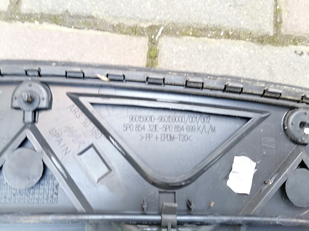Seat leon maska maska haube