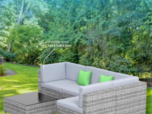 Vrtna garnitura RATAN ARENA GARDEN AR2