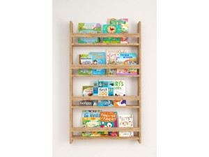 Patico Zidna Polica za Dječje Knjige / Razne Opcije Boja
