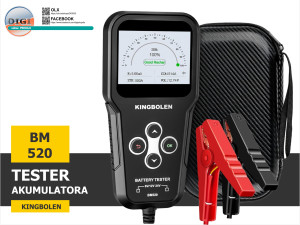 TESTER AKUMULATORA 12V 24V KINGBOLEN BM520 delphi