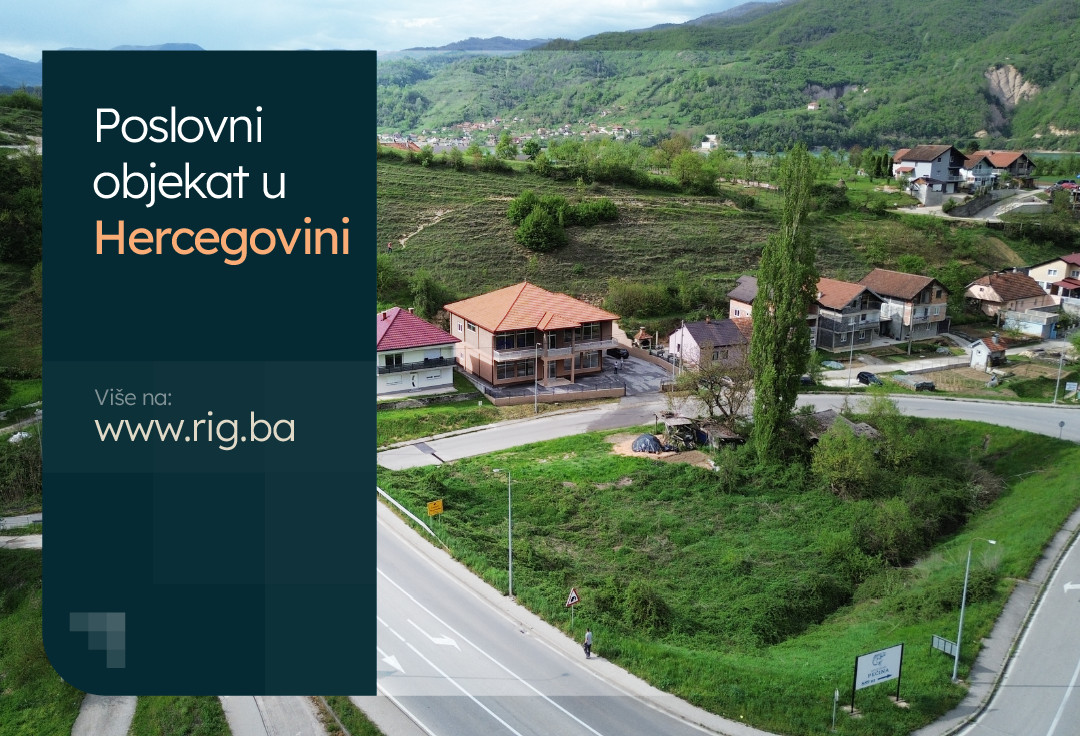 POSLOVNI OBJEKAT / Ćelebići, Konjic/ PRODAJA
