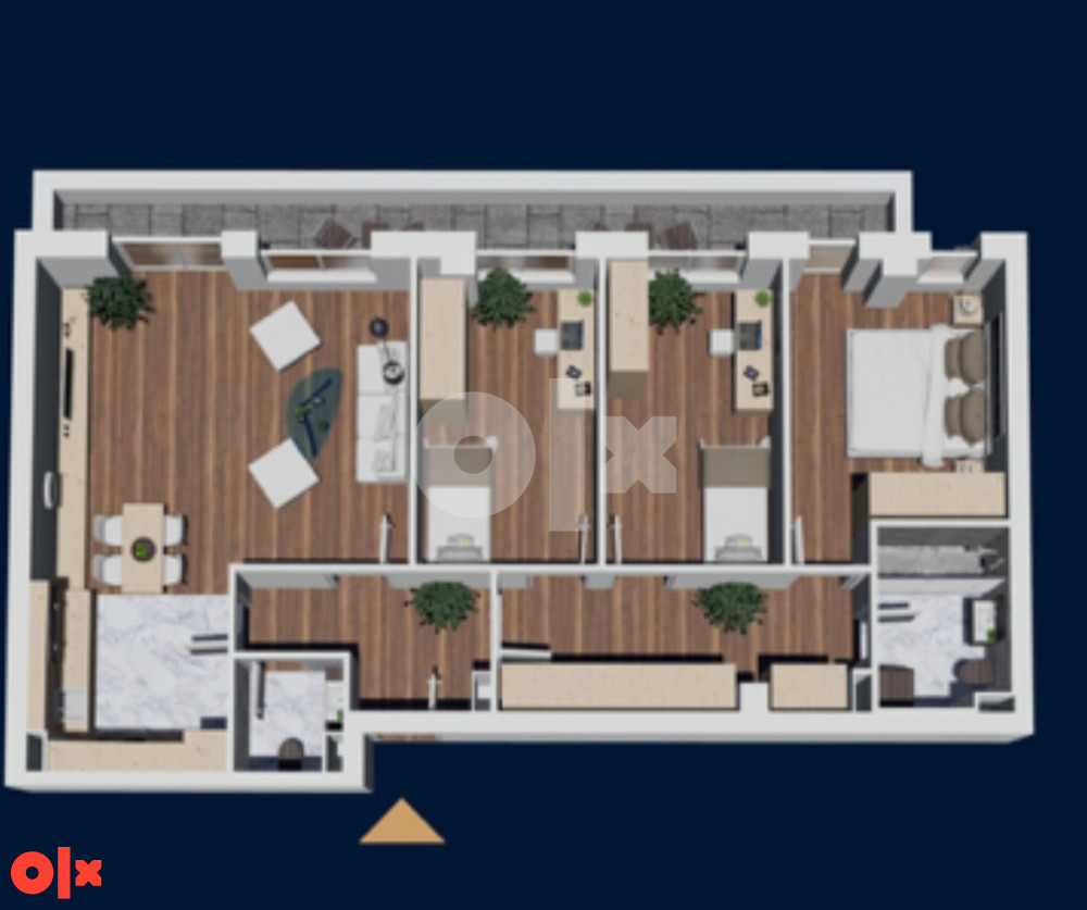 ČETVOROSOBAN STAN, 90m2