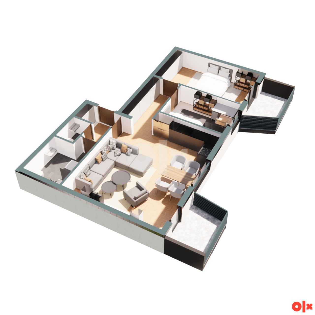 NOVOGRADNJA - STANOVI - BREZA 37m2 - 94 m2