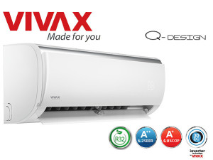 Klima Vivax 18K, AEQI, Inverter do -15